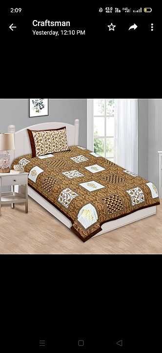 Cotton bed aheet uploaded by business on 11/22/2020