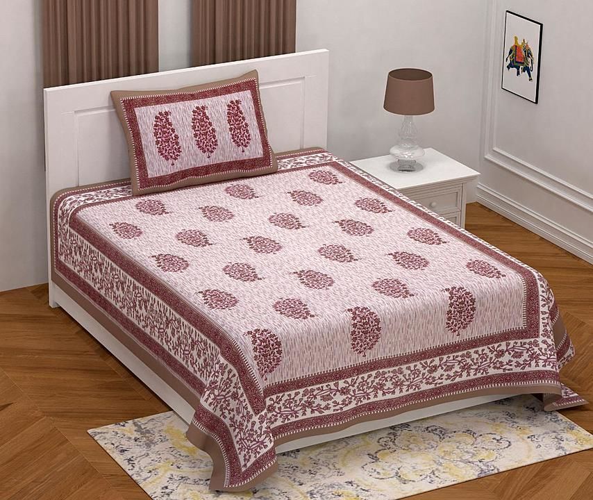Cotton bed sheet uploaded by business on 11/22/2020