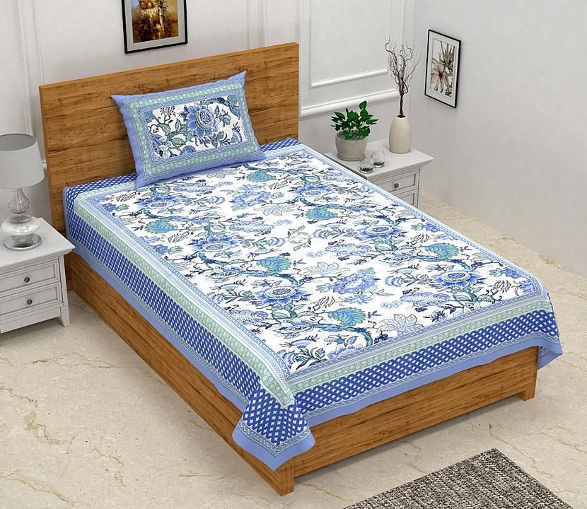 Cotton bed sheet uploaded by business on 11/22/2020