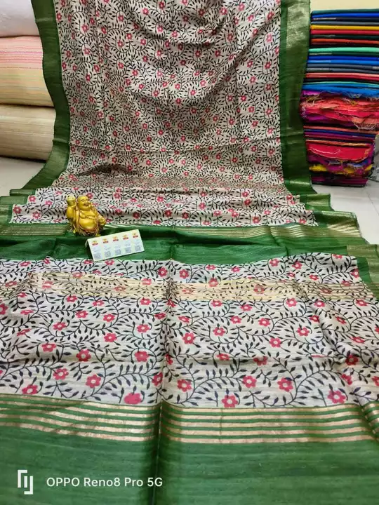 *Exclusive pure silk gachi tassor with bp  uploaded by Bishnupriya creations on 8/7/2022
