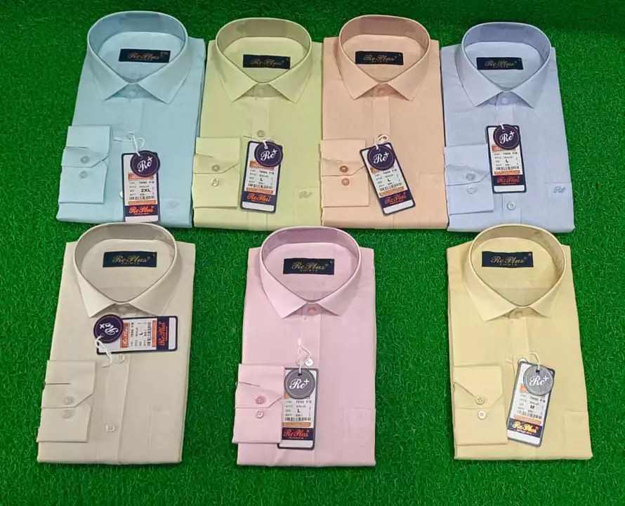 Cotton linen formal shirts uploaded by Vimalnath creation on 8/7/2022