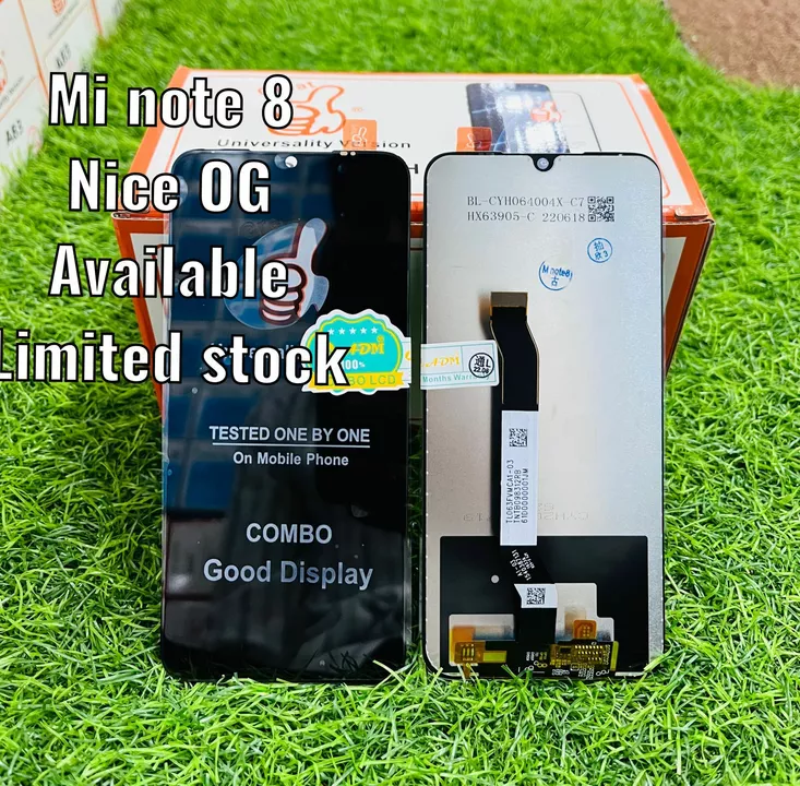 REDMI NOTE 8 MOBILE DISPLAY COMBO uploaded by business on 8/7/2022