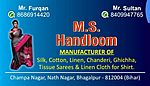 Business logo of M.S. Handloom