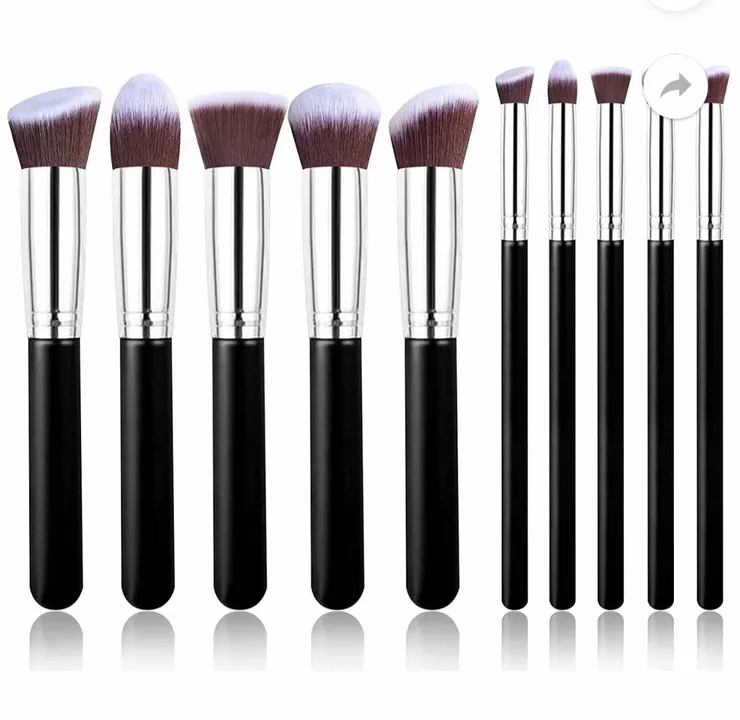 10 Pcs (5+5) Brush Set  uploaded by Bulk Quality Cosmetics @ Best Prices on 8/7/2022
