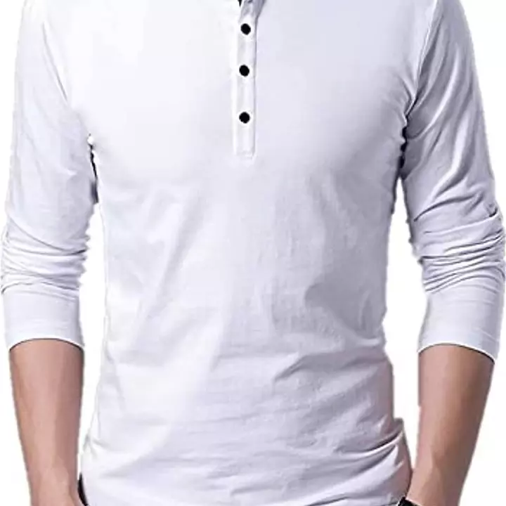 Fancy Cotton Blend Regular Fit Tshirts For Men uploaded by business on 8/7/2022