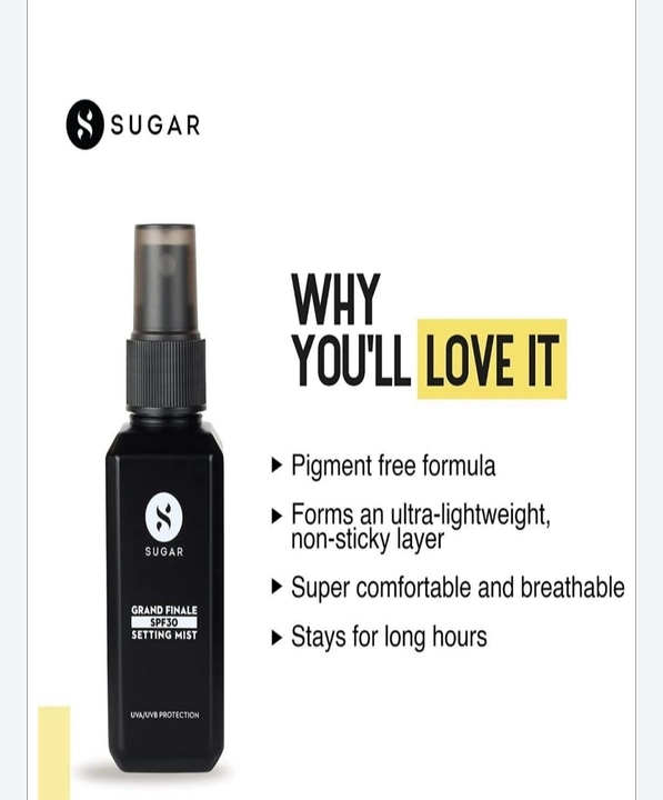SUGAR SPF30 SETTING MIST uploaded by business on 8/7/2022