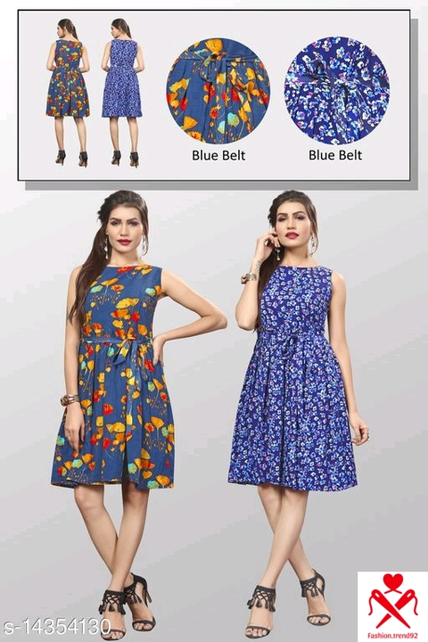 Women's Floral Printed Crepe Printed Dresses
Name: Women's Floral Printed Crepe Printed Dresses uploaded by business on 8/7/2022