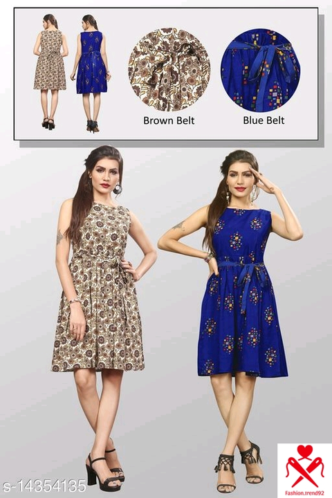Women's Floral Printed Crepe Printed Dresses
Name: Women's Floral Printed Crepe Printed Dresses uploaded by business on 8/7/2022