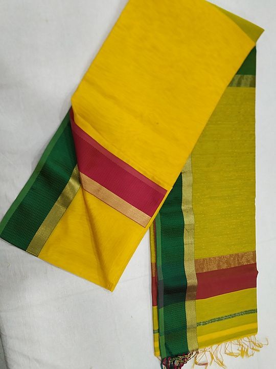 Maheshwari saree silk cotton uploaded by business on 11/22/2020