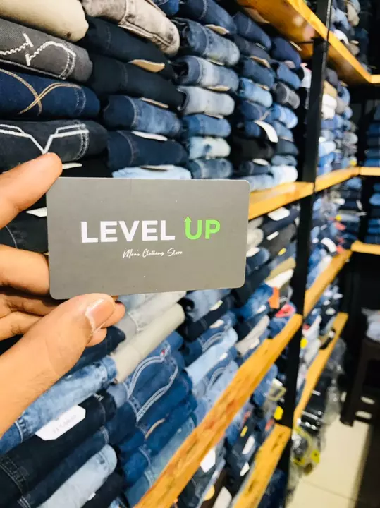Visiting card store images of Level Up