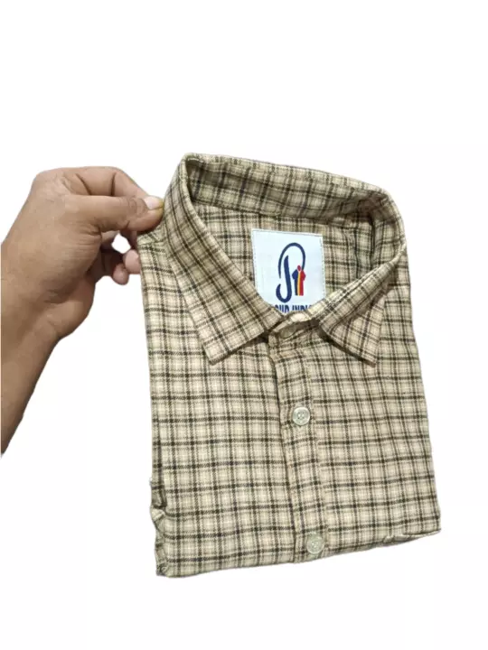 Man's check shirt  uploaded by Shiv24.com on 8/8/2022