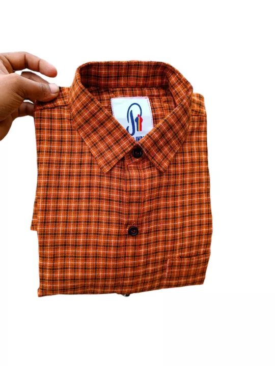 Man's check shirt  uploaded by business on 8/8/2022