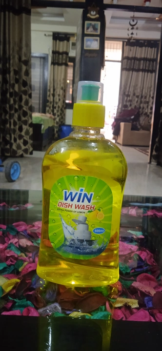 Win Dish wash lemon power uploaded by Housekeeping products on 8/8/2022