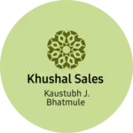 Business logo of Khushal sales