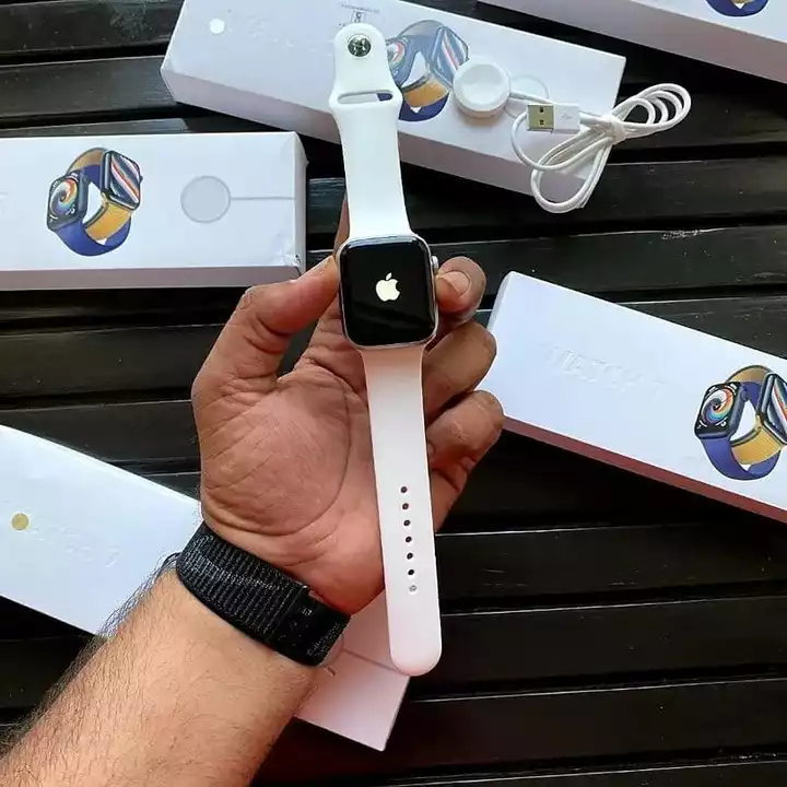 iWatch Series 7 with Apple Logo  uploaded by Kripsons Ecommerce on 8/8/2022