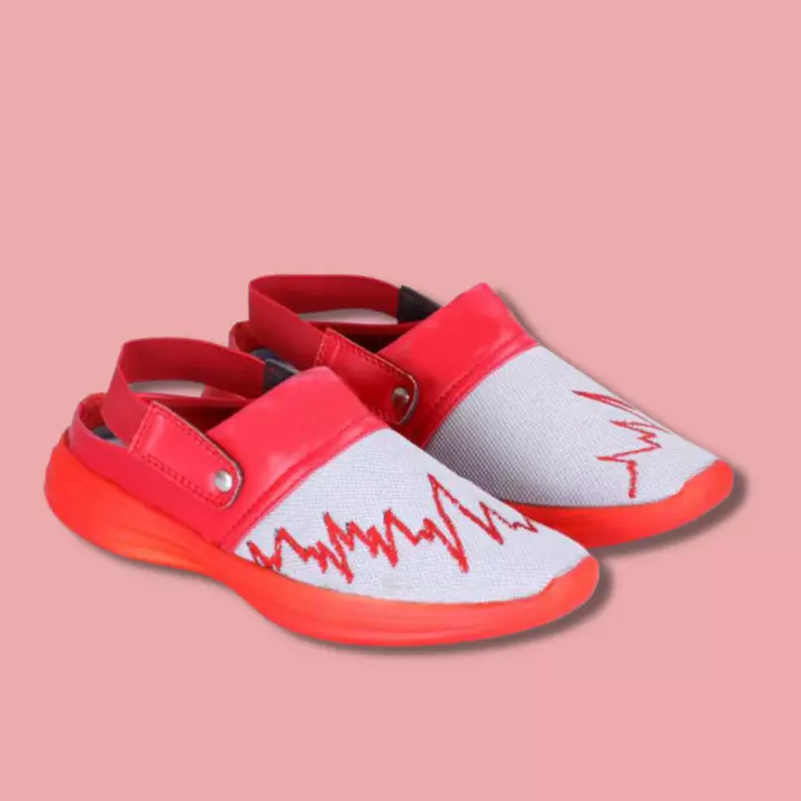 Lazy21 Synthetic Leather Red ♥️ Comfort And Trendy Daily wear Slip On Sandal And Flipflops For Men  uploaded by www.lazy21.com on 8/8/2022