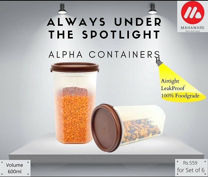Mahaware Alpha Modular Container 600ml uploaded by business on 6/22/2020