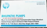 Business logo of bhupathi pumps