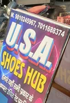 Business logo of Usa shoes hub