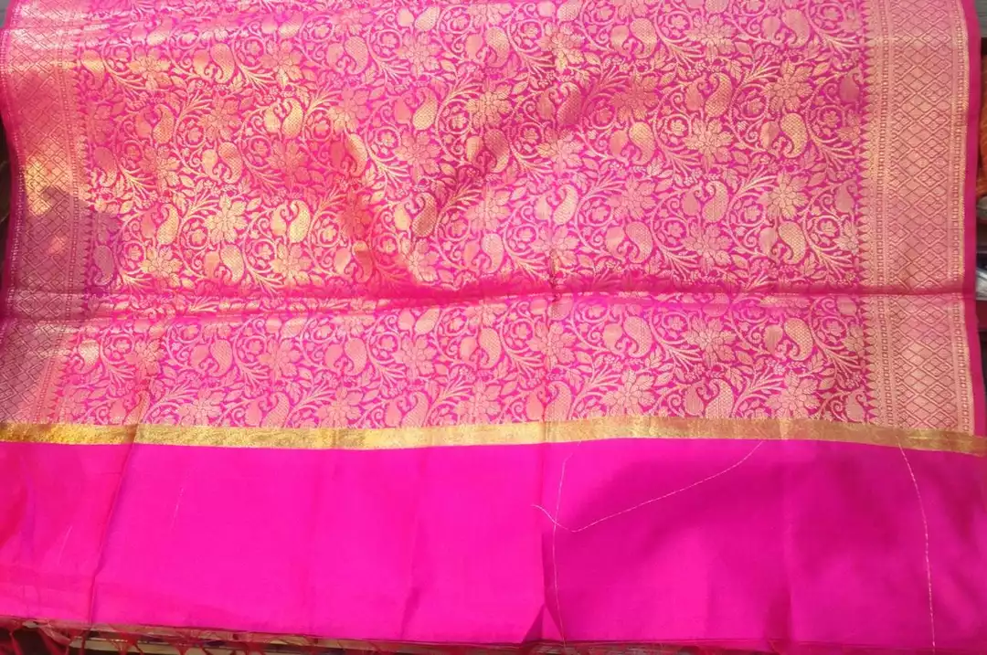 Banarsi Silk Jaal Embroided Duppatta uploaded by business on 8/8/2022