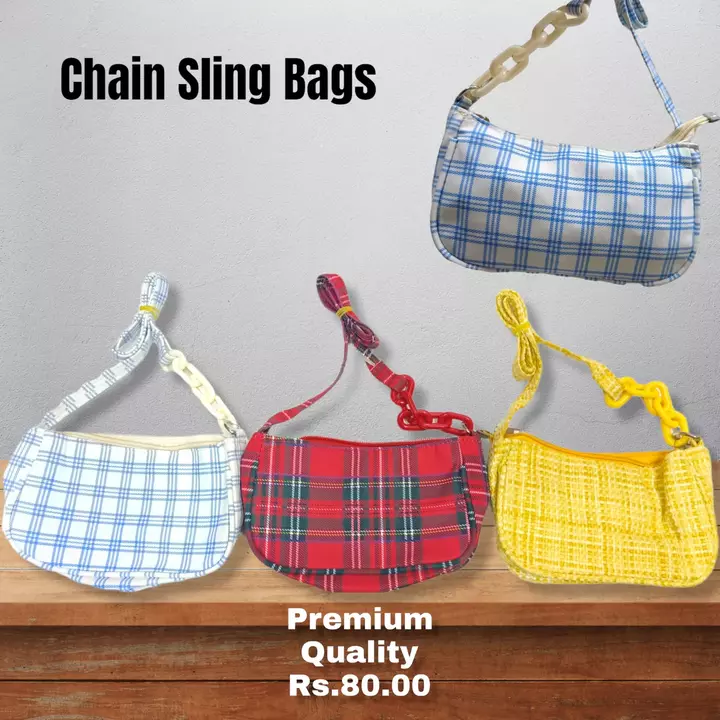 Chain Sling bags  uploaded by Sha kantilal jayantilal on 8/8/2022