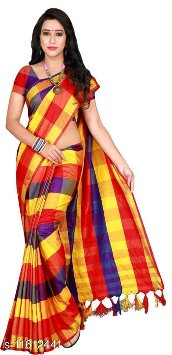 Cotta. Silk sarees with blouse uploaded by RK fabric and tailor on 8/8/2022