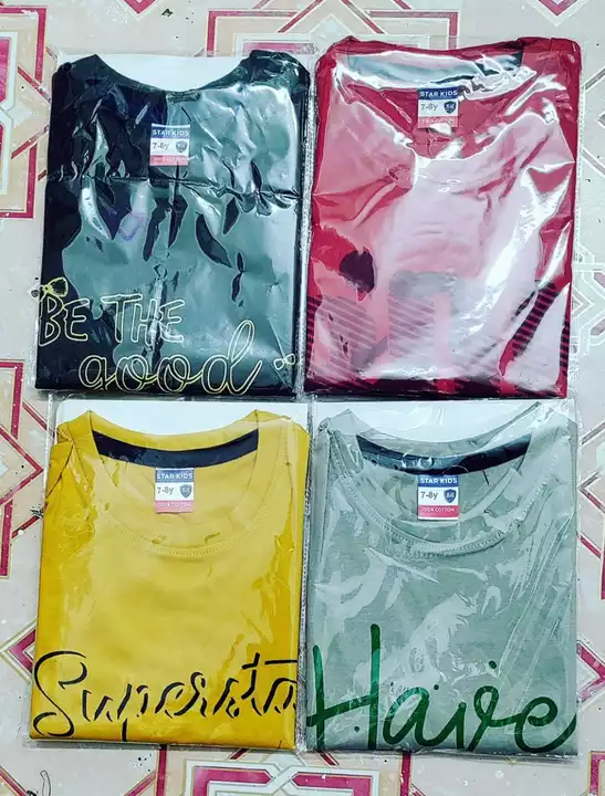 Boys round neck t shirts uploaded by Sms tex  on 8/8/2022