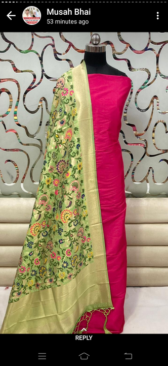Post image Banarasi suits and banarasi saree