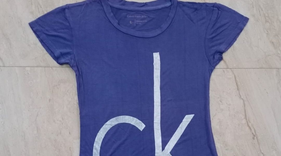 Export Surplus Collection 560

*Calvin Branded Women T Shirt* 

Size             :   S ,M,L,XL
Brand uploaded by Bharathi  on 6/22/2020