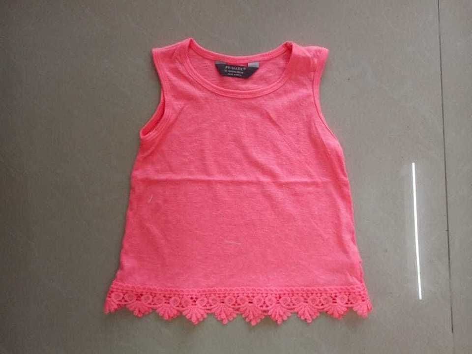 Kids Export Surplus Collection 562

*Kids Sleeveless Lace Top* 

Size              :  3 Months To 12 uploaded by business on 6/22/2020
