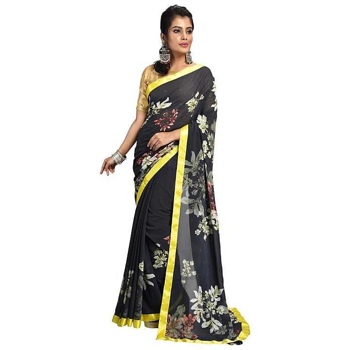 Taksita Digital Printed Sarees  uploaded by business on 11/22/2020