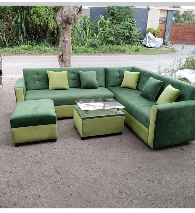 L longer sofa set uploaded by Home Decor Furnishing on 8/9/2022