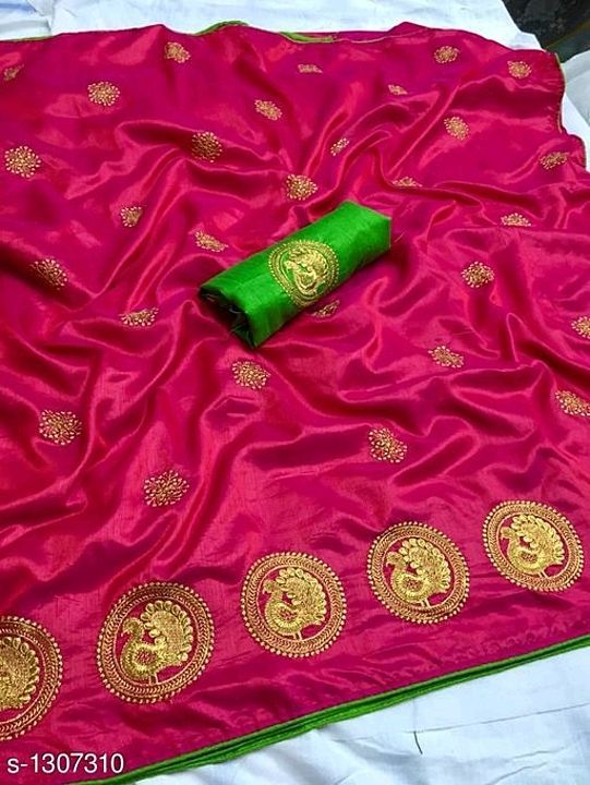 Beautiful embroidered saree uploaded by Doorstep dealers on 6/22/2020