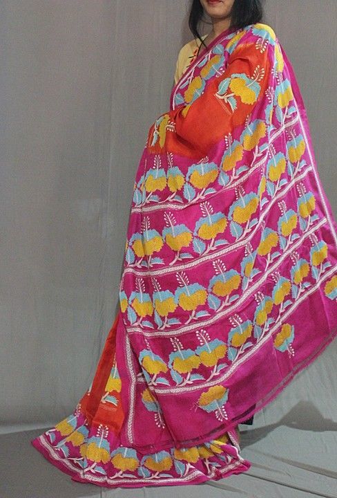 Post image All are handmade saree