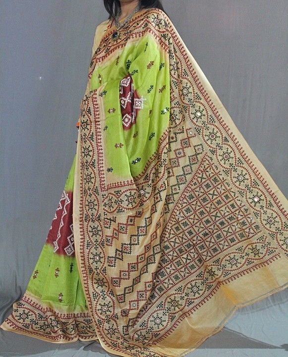 Kantha saree uploaded by Neelam creation on 11/23/2020