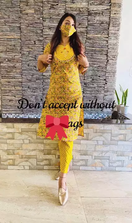 💚 *Summer collection* 💚
Two pcs set kurta*Pant  uploaded by Durga collection on 8/9/2022