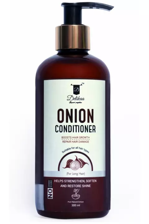Delikaa Onion Hair Conditioner For Extra Strong, Shiny and Silky Hair  uploaded by vandope Bloom India Pvt Ltd on 8/9/2022