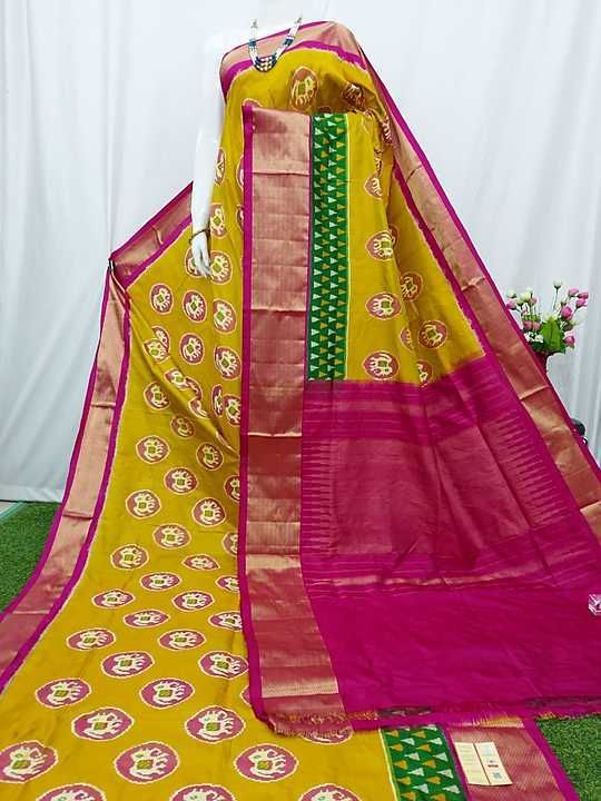 Pure silk saree uploaded by Pochampally silk sarees on 11/23/2020