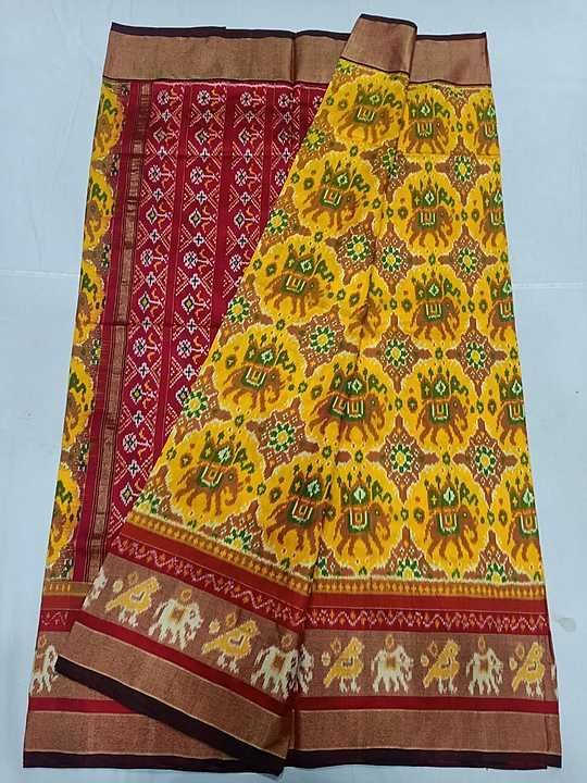 Pure silk saree uploaded by Pochampally silk sarees on 11/23/2020