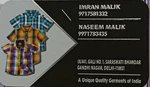 Business logo of Malik & Son's Garments