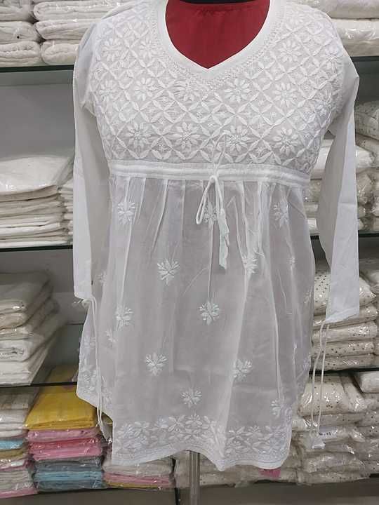 *Pure cotton short top ....dyeable.....sizes 36 to 46....price is ...675* uploaded by business on 11/23/2020