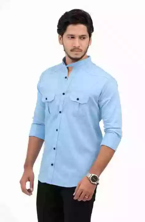 Quality mens double pocket shirt uploaded by Quality Collection on 8/9/2022