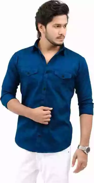 Quality mens double pocket shirt uploaded by business on 8/9/2022