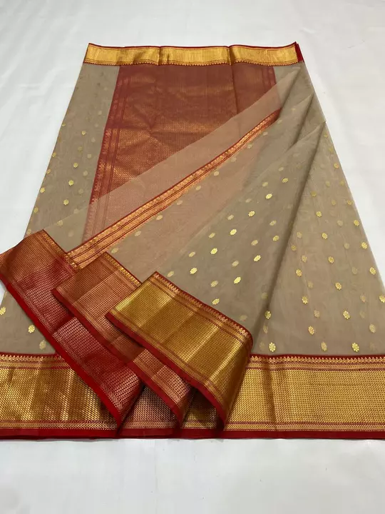 Katan silk sarees uploaded by royal chanderi saree on 8/9/2022