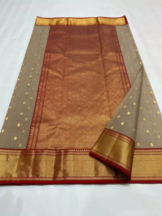 Katan silk sarees uploaded by royal chanderi saree on 8/9/2022