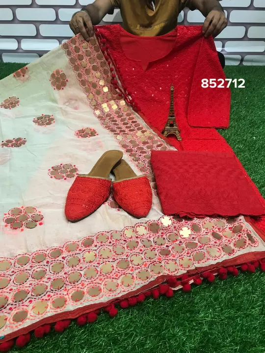 Product uploaded by Phulkari Dupatta and Suit on 8/9/2022