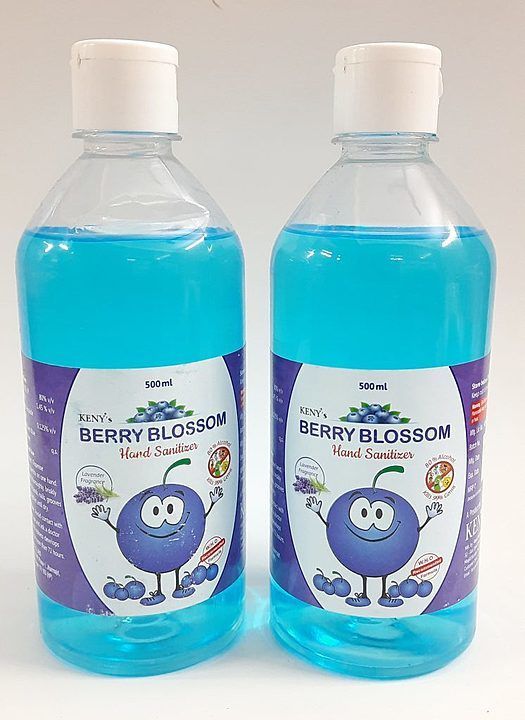 Berry blossom hand sanitizer 500 ml Led cap gel uploaded by business on 11/23/2020