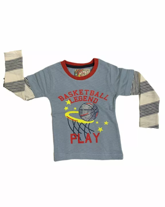 BestBest quality full sleeve Tee for boys 0-2 year uploaded by Thanisha Enterprise (Mommy Club) on 8/9/2022