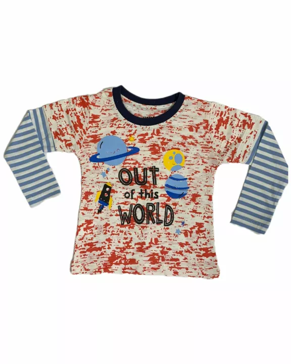Best quality full sleeve Tee for boys 0-2 year uploaded by business on 8/9/2022