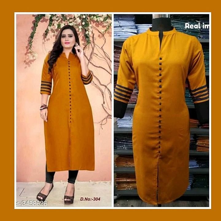 Women's Solid Cotton Kurtis

 uploaded by Meesho luto on 11/23/2020